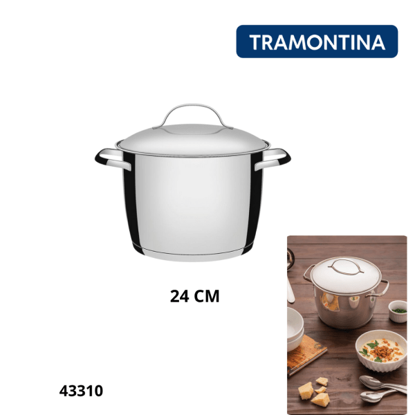 CACEROLA ALTA TRAMONTINA ALLEGRA 24CM 7.4L 62655/240