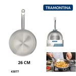 SARTEN INOX TRAMONTINA 26CM 62633/260