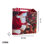 CAJA NAVIDEÑO C/MANIJA 37X33X20CM 31014