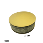 DISCO DORADO 23CM