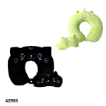 ALMOHADA P/VIAJE C/ ANTIFAZ 2PCS (TX-2436) (VR-3552)