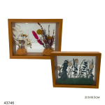 MARCO DE FOTOS FLORES SECAS 21.5X16.5CM (0784-17)