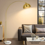 LAMPARA DE PIE DORADO (PY-60086)