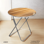 MESA PLEGABLE REDONDO 90CM (F588-073)