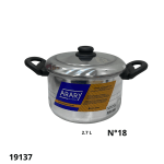 CACEROLA ALUM. ARARY Nº18 2.75 LTS