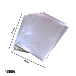 BOLSA ADHESIVA TRANSPARENTE 20X25CM CROMUS (100 UND)