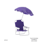 SILLITA PLEGABLE C/SOMBRILLA (35368)