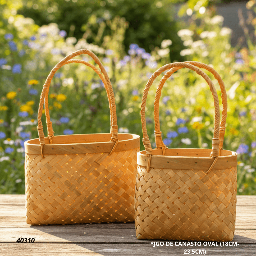 040310 JUEGO DE CANASTO OVAL (18CM-23.5CM) - Imagen 1