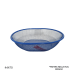 FRUTERA REJILLA OVAL 20X26CM (F-8776)