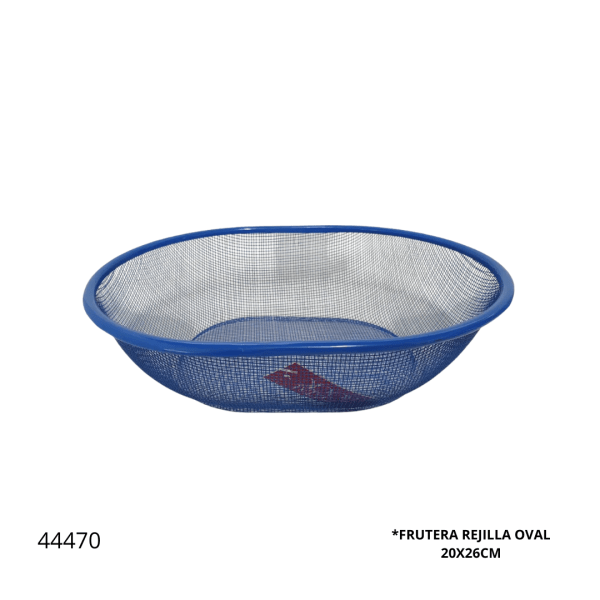 FRUTERA REJILLA OVAL 20X26CM (F-8776)