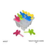 MOLDE P/ HELADO C/DISEÑO X 8 (F-10978)