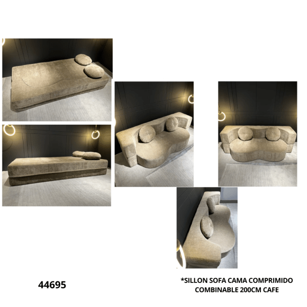 SOFA CAMA COMPRIMIDO 2MTS (JJ-SF-3)