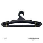 JUEGO. PERCHA NEGRO X 10PC
