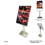 PANEL LED PUBLICITARIO 60X90 C/BASE