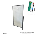 PANEL LED PUBLICITARIO 60X90 C/SOPORTE PLEGABLE