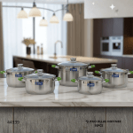 JUEGO OLLAS HOFFNER HF-4456 (10PC)