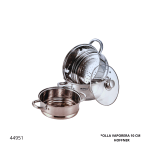 OLLA VAPORERA 10CM HOFFNER HF-9184 (4PC)