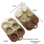 MOLDE DE SILICONA WEFUN X6 (F645-019)