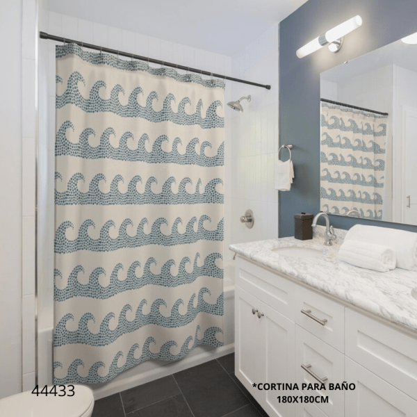 CORTINA PARA BAÑO 180X180CM SH-006