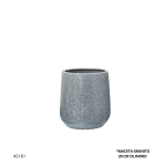 MACETA GRANITO 20CM CILINDRO (C5121/PYY)