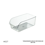 ORGANIZADOR ACRILICO RECTANGULAR 30X11CM 03-428443