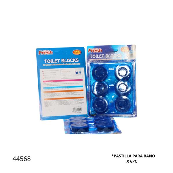 PASTILLA PARA BAÑO X 6PC (F-11930)