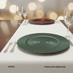 POSA PLATO VERDE 33CM (664-3)
