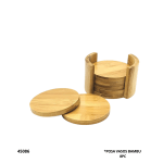 POSA VASOS BAMBU 8PC (MB6158)