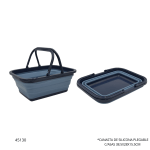 CANASTA DE SILICONA PLEGABLE (34604)