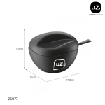 AZUCARERO C/ CUCHARA UZ. 141 NEGRO
