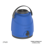 TERMO REDONDO 9LT C/CANILLA AZUL SOPRANO