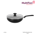 SARTEN  WOK INDUCCION C/TAPA MULTIFLON (N°28)