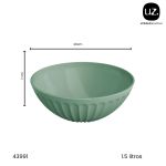ENSALADERA UZ 1,5LT VERDE