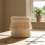 CESTO DECORATIVO DE TELA TOYAMA