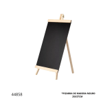 ADORNO PIZARRA DE MADERA NEGRO 25X37CM (MT-294)