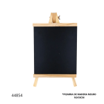 ADORNO PIZARRA DE MADERA NEGRO 16X18CM (MT-296)