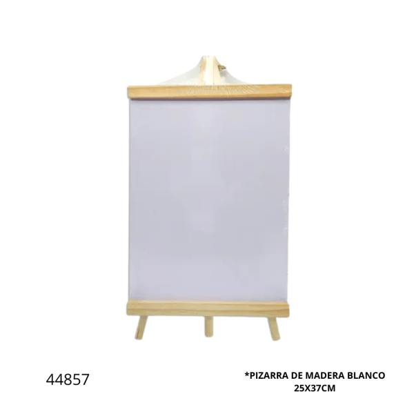 ADORNO PIZARRA DE MADERA BLANCO 25X37CM (MT-294W)