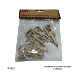 ADORNO GUITARRA DE MADERA X 9PC (MPX-21)