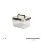 CAJA ORGANIZADORA DOBLE 17X25CM (ED9055)