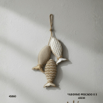 ADORNO PESCADO X 3  43CM (6823-22)