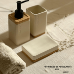 KIT P/BAÑO DE PORCELANA X 3PCS (JY1372Z-S3)