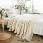 COBERTOR DE LANA 127X152CM TEXTILE HOME (011)