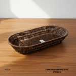 BANDEJA MIMBRE OVAL 17X35CM (HT027)