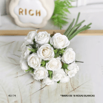RAMO DE ROSAS BLANCAS X18 (50943-42)