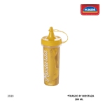 FRASCO P/ MOSTAZA 280 ML PLASUTIL 5729