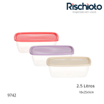 TAPPER RISCHIOTO 2.5LT RECTANGULAR RISCHIOTO