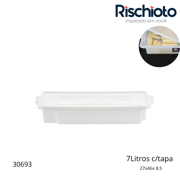 CAJA ORGANIZADOR C/ TAPA RISCHIOTO 7LT RISCHIOTO 3751