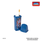 PORTA CEPILLO DENTAL ZOOTOPIA PLASUTIL 18298