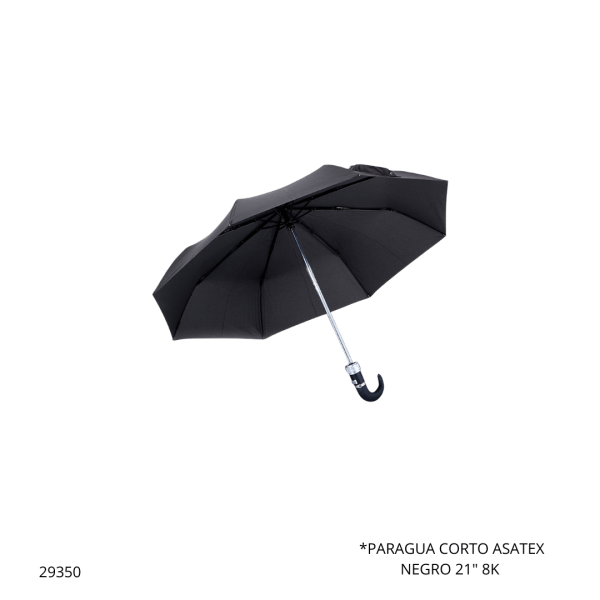 PARAGUA CORTO ASATEX NEGRO 21" 8K (CL-62S)