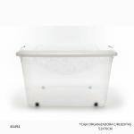 CAJA ORGANIZADORA C/RUEDITAS 52X70CM